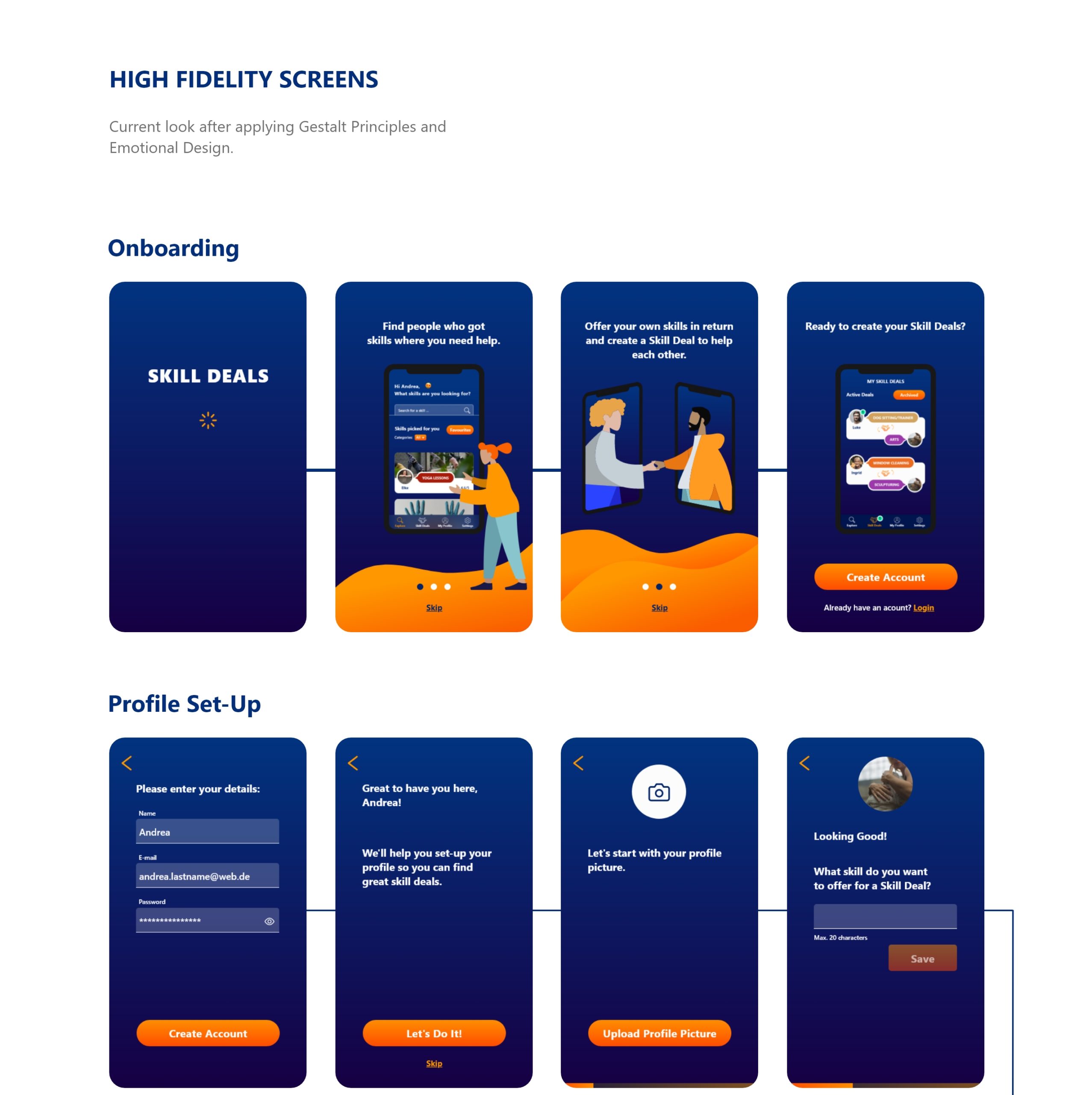 High Fidelity Screens 1